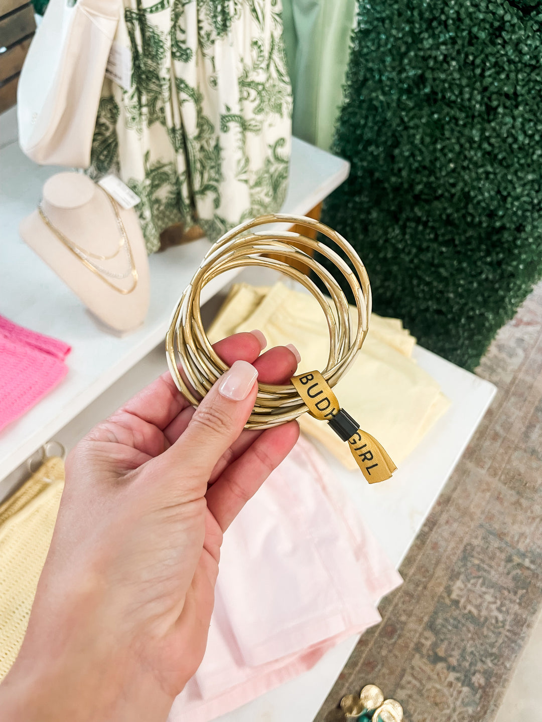 The Ivory Veda Bangles-Set of 6