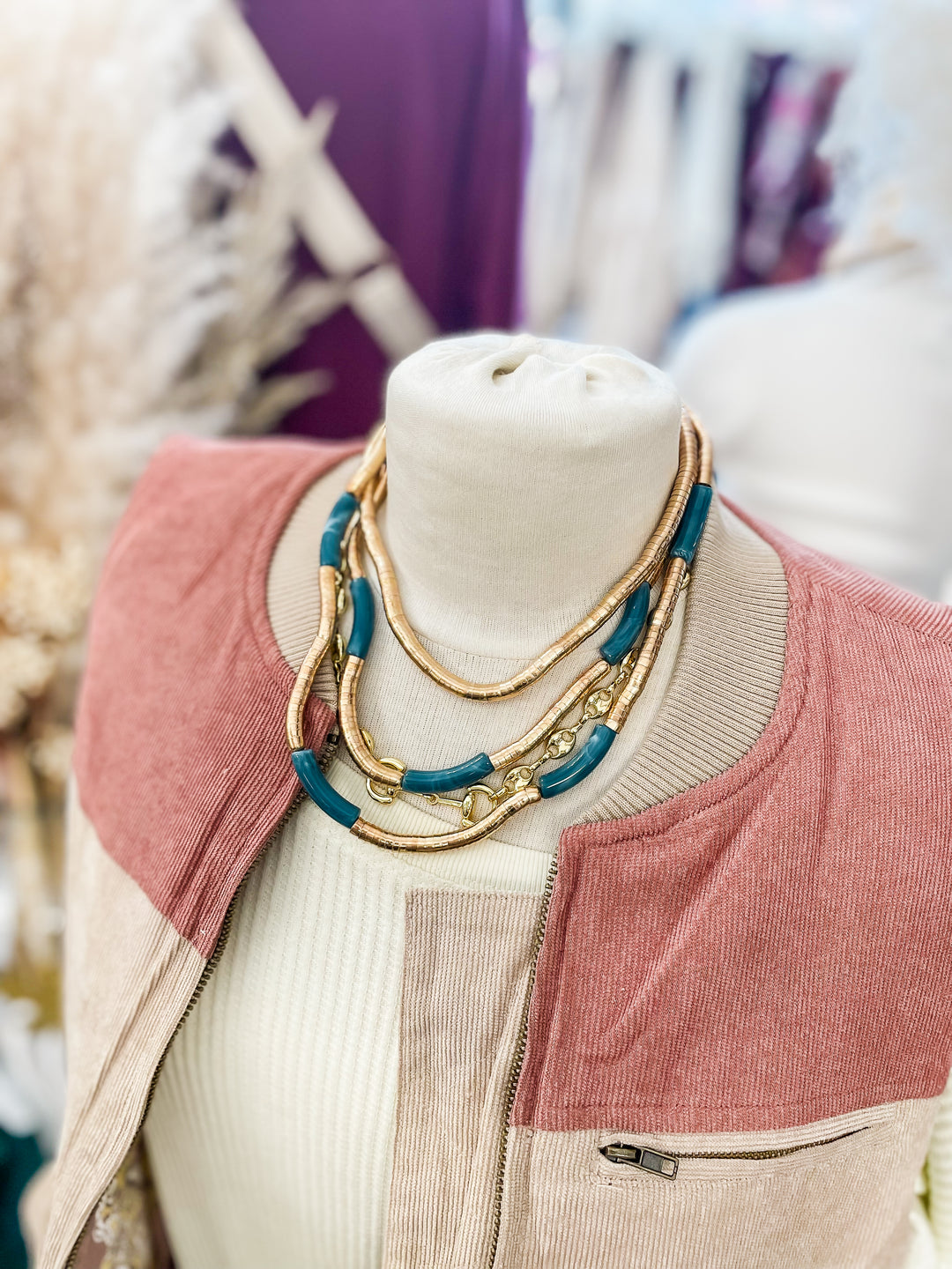 Imperial Blue Layered Necklace