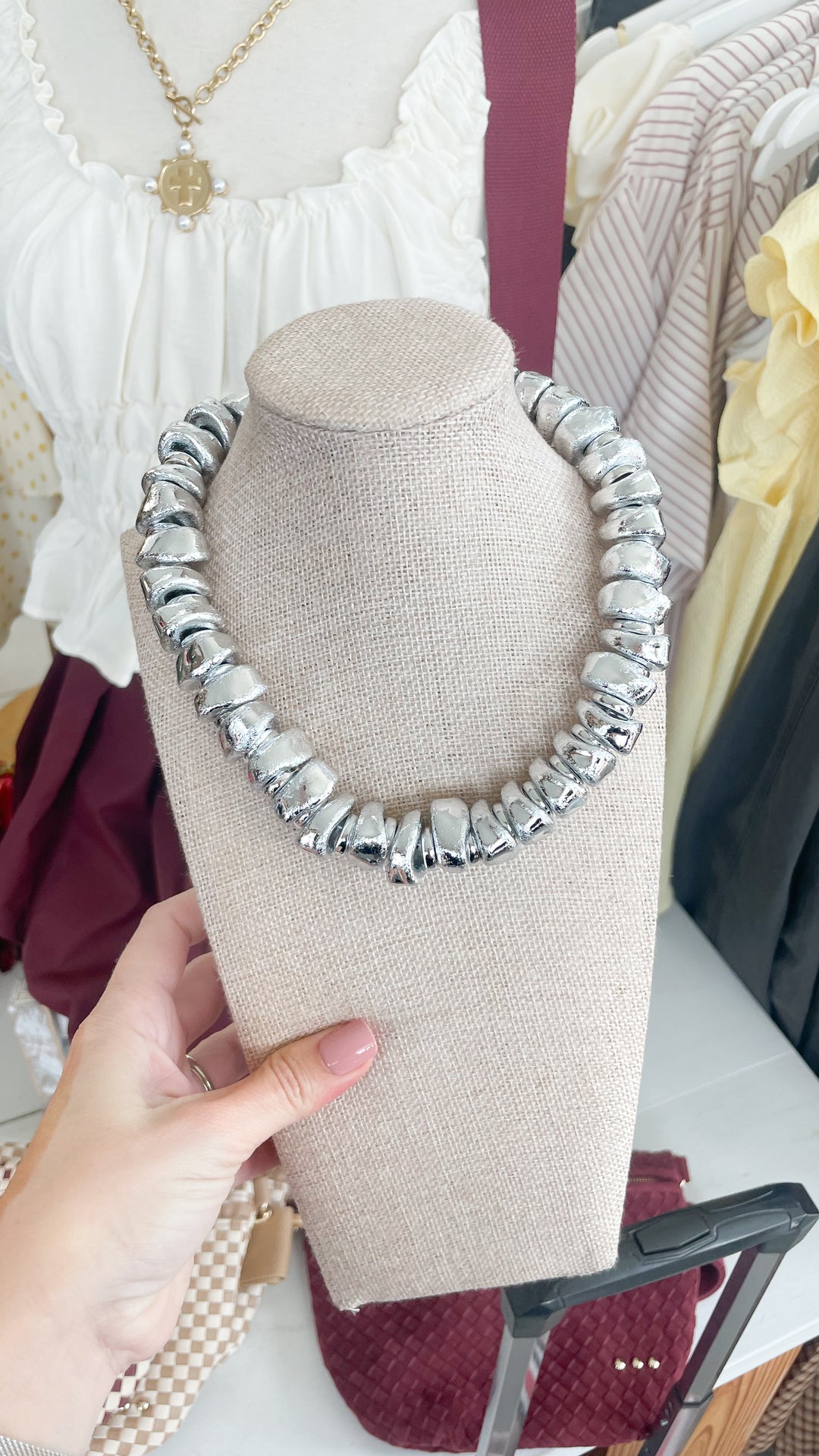 The Liquid Silver Necklace