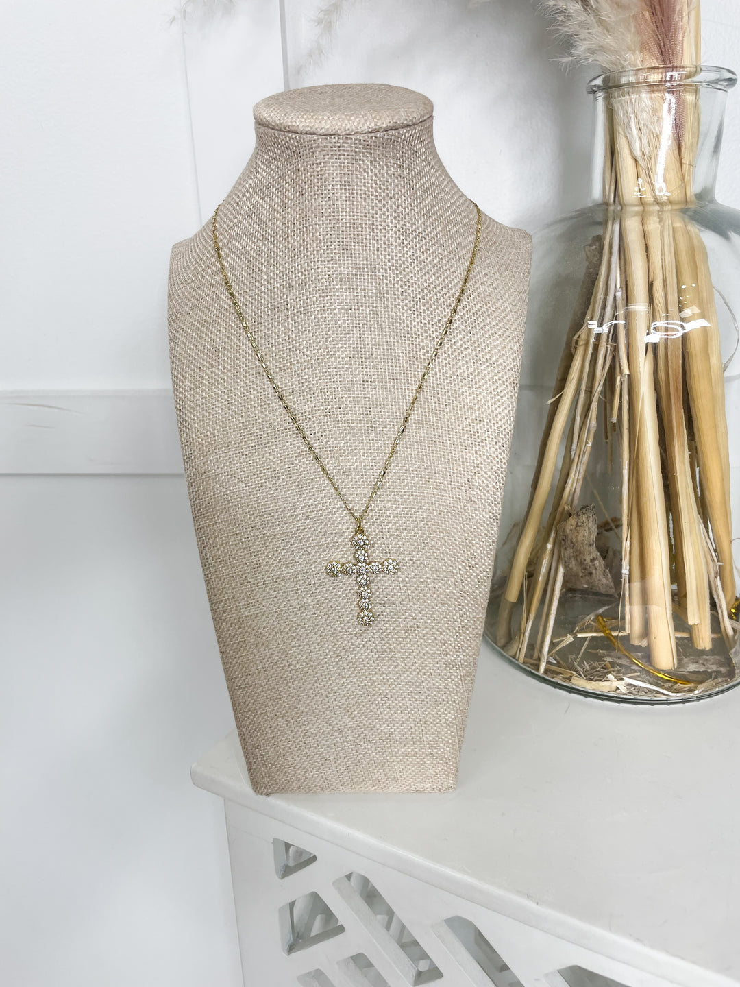 The Hazel Cross Necklace
