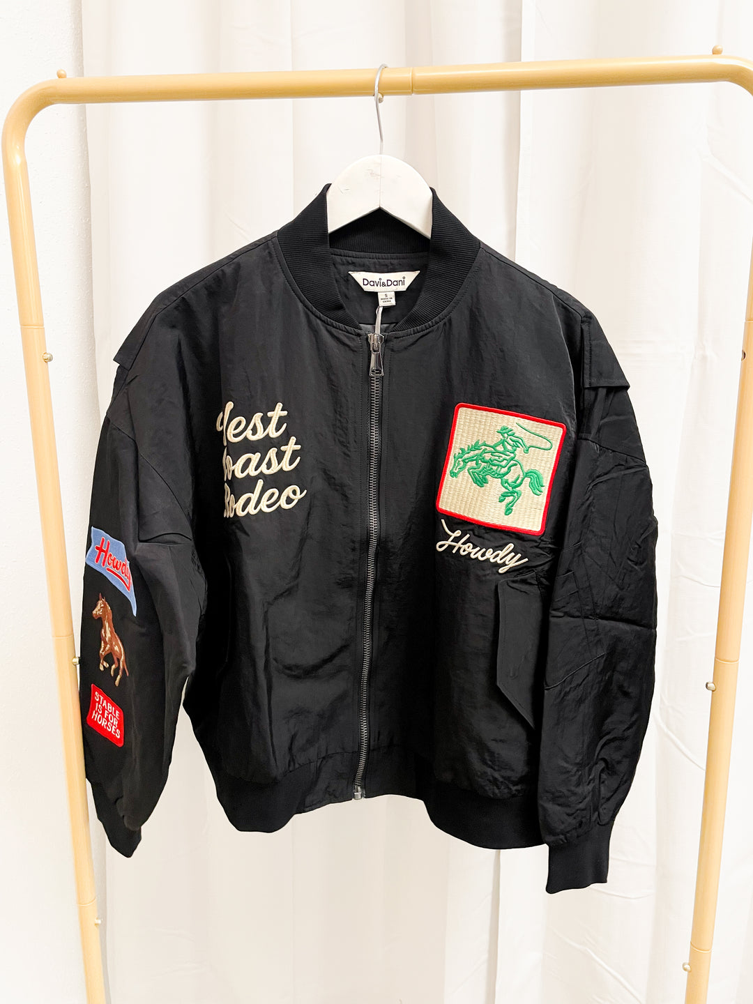 West League Bomber Jacket-Black