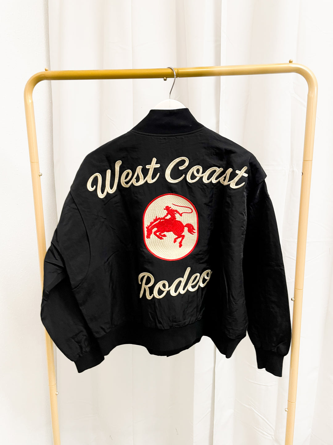 West League Bomber Jacket-Black