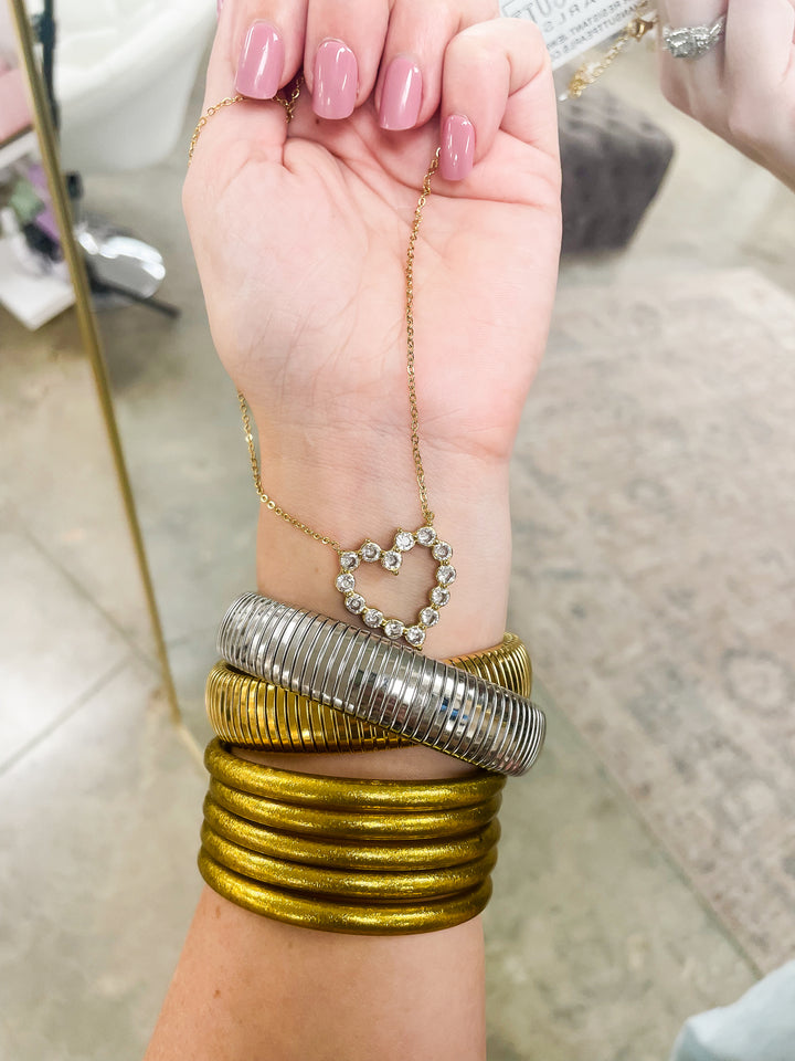 The Diamond Heart Necklace