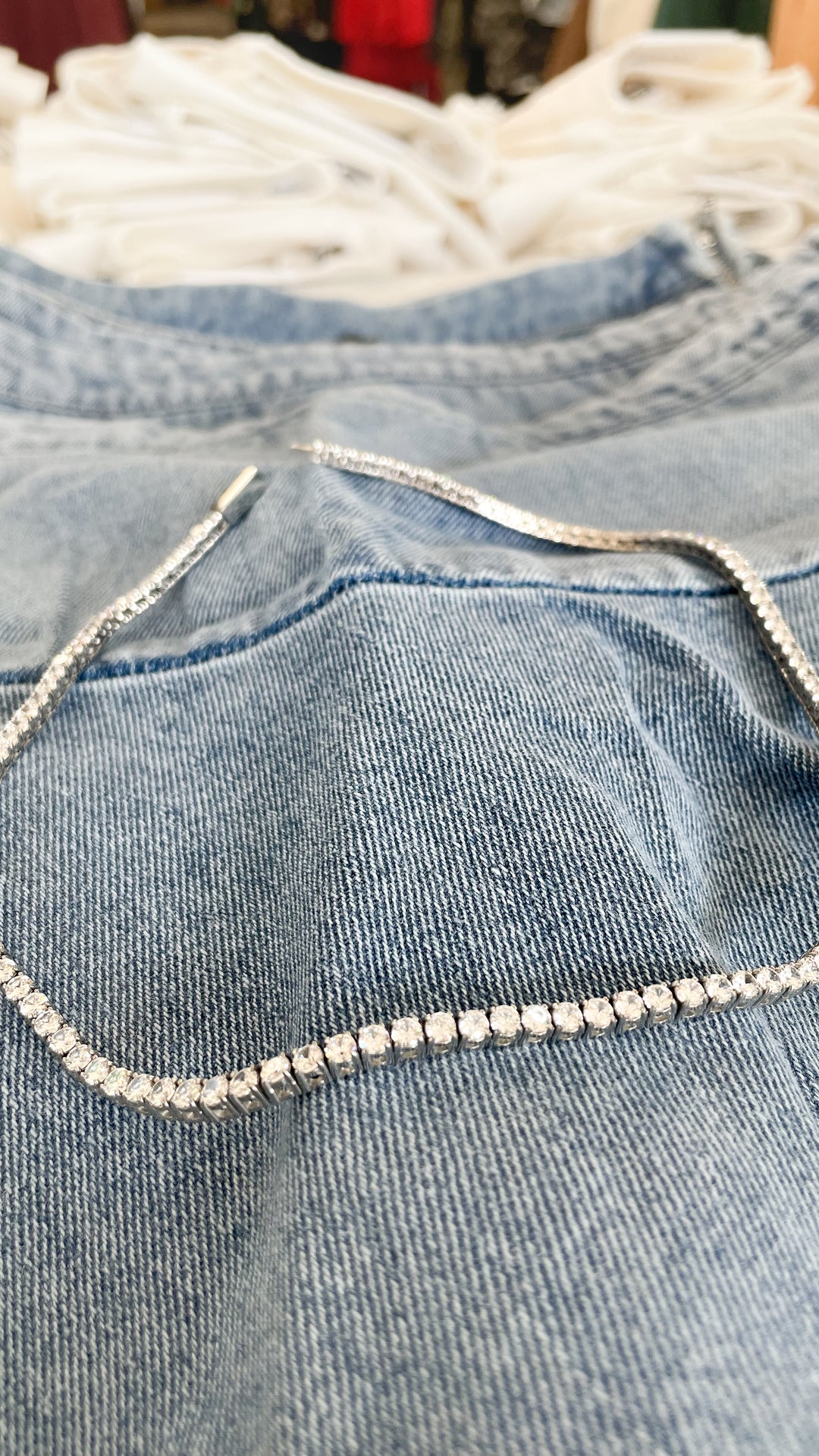 Kensington Luxe Tennis Necklace-16in