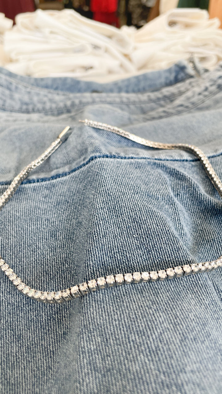 Kensington Luxe Tennis Necklace-16in