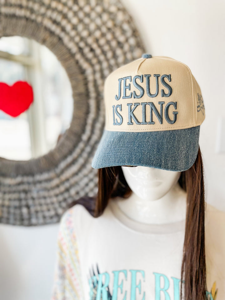Jesus Is King Trucker Hat