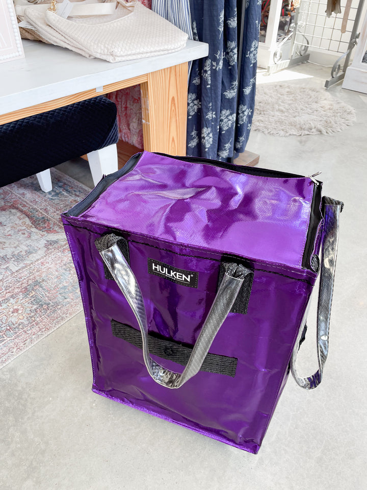 Hulken® Medium Signature Rolling Tote Bag-Ultraviolet