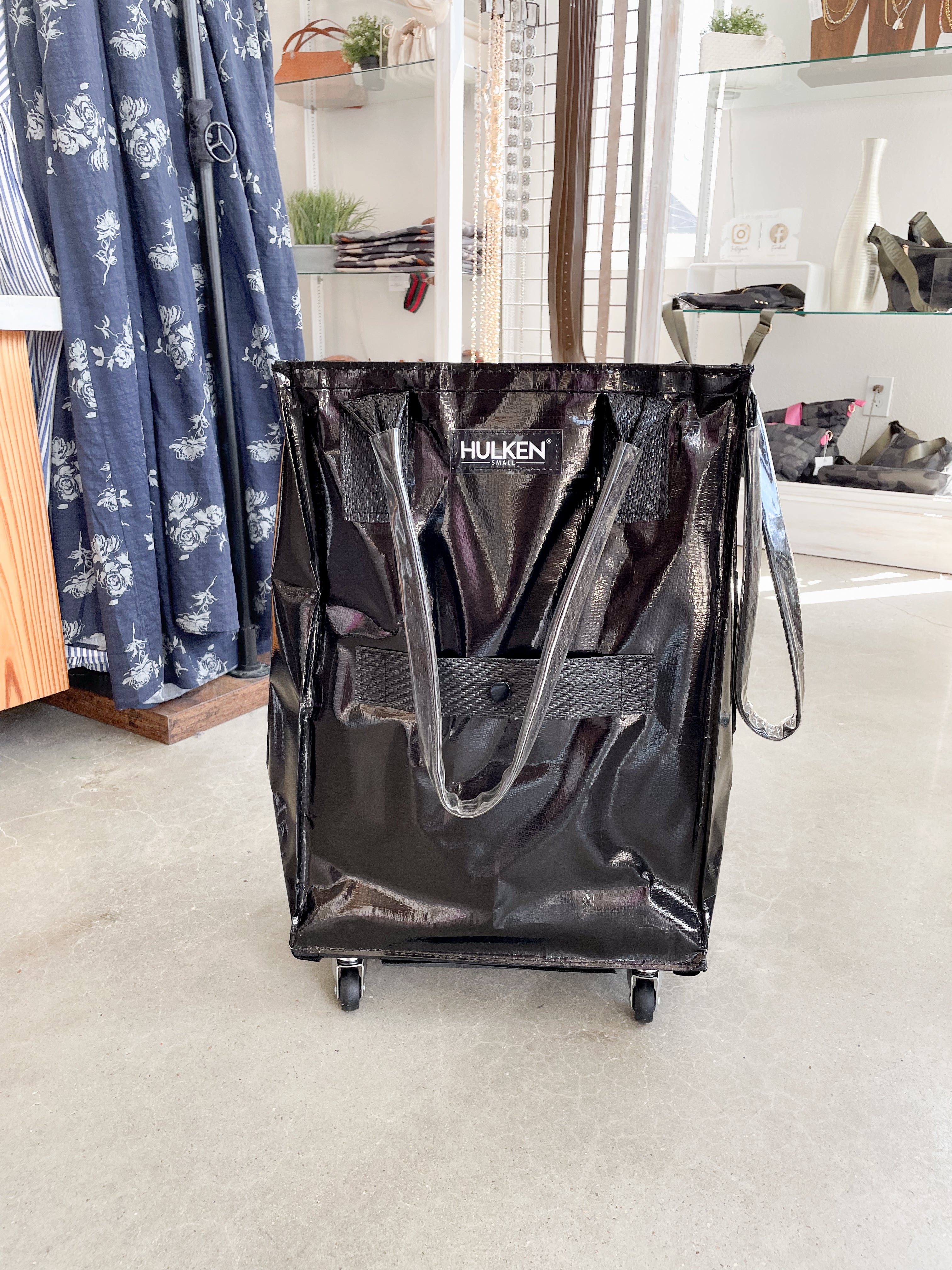 Hulken® Small Signature Rolling Tote Bag-Black – Sparkle Tallahassee