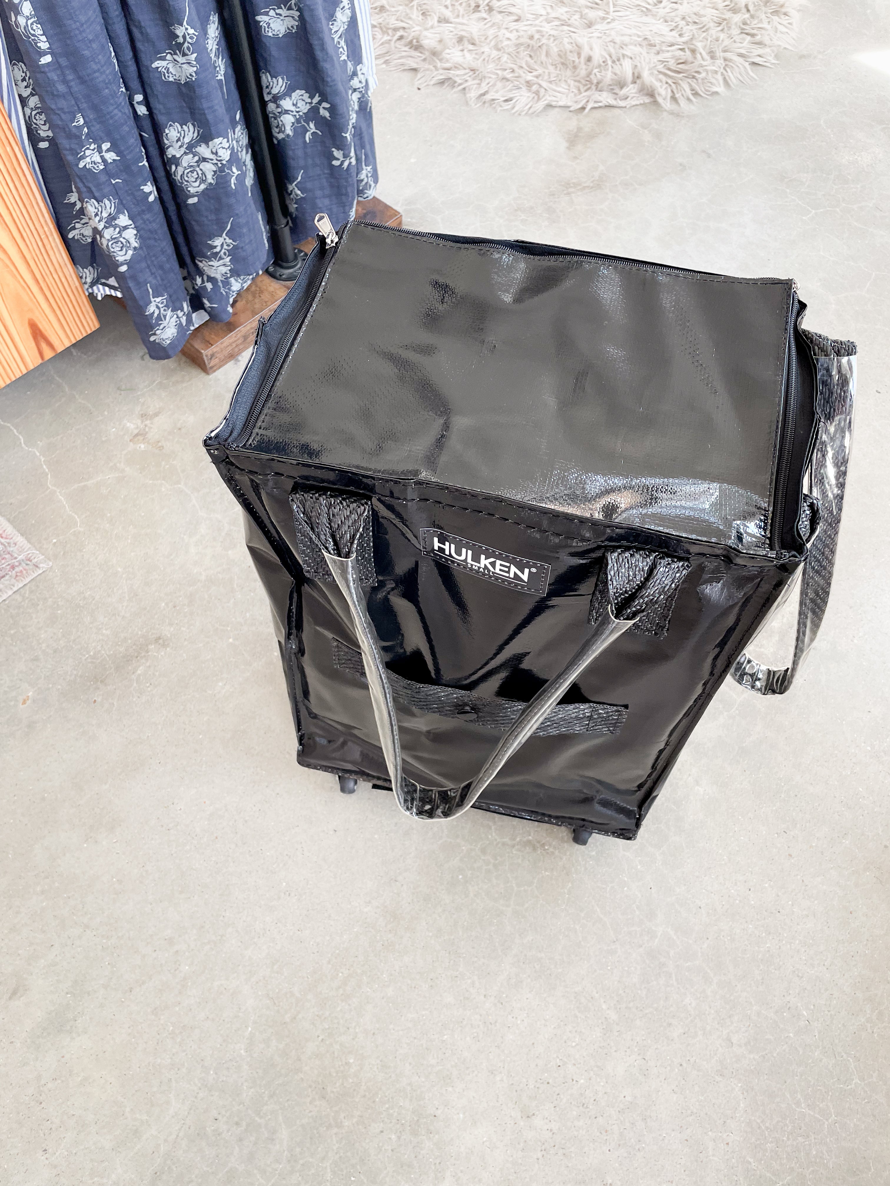 Hulken® Small Signature Rolling Tote Bag-Black – Sparkle Tallahassee