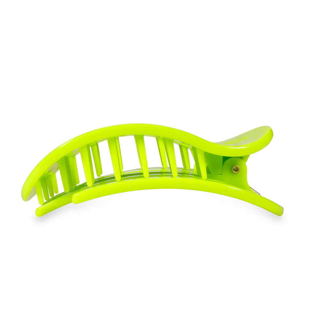 Flat Round Hair Clip Large-Summer Brights