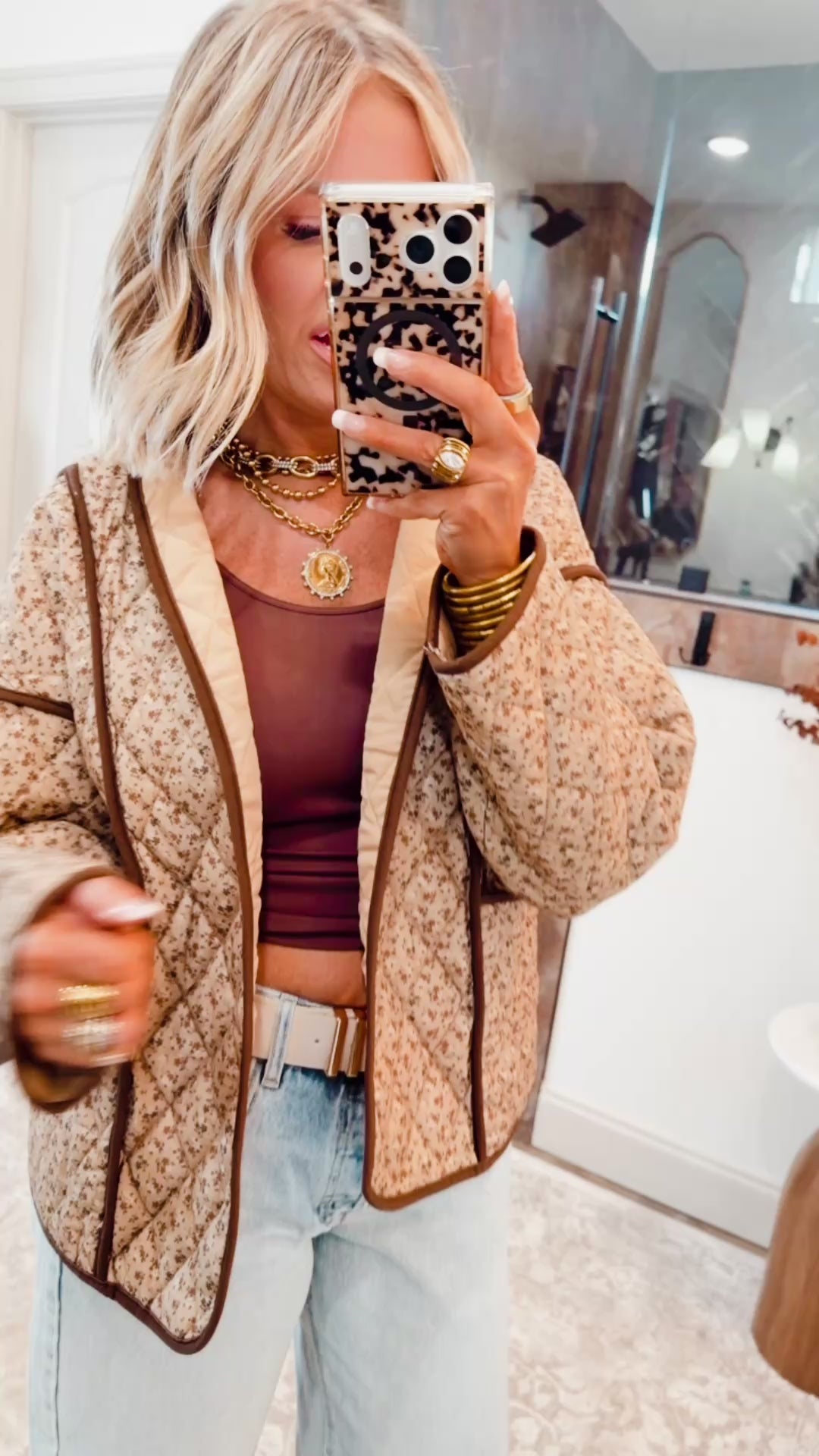 The Harvest Bloom Quilted Jacket