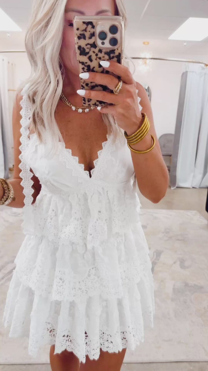 Emberlyn Lace Mini Dress