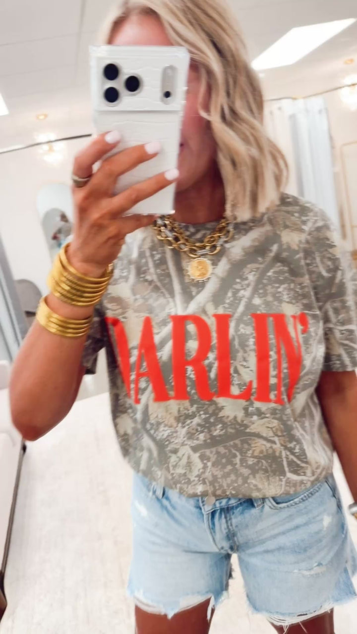 Darlin Camo Tee