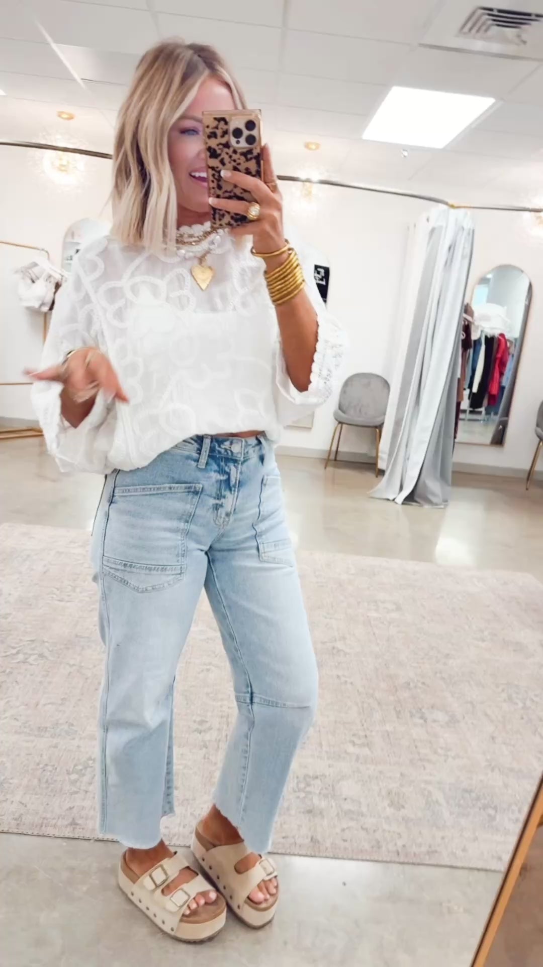 Soft Whispers Blouse-White