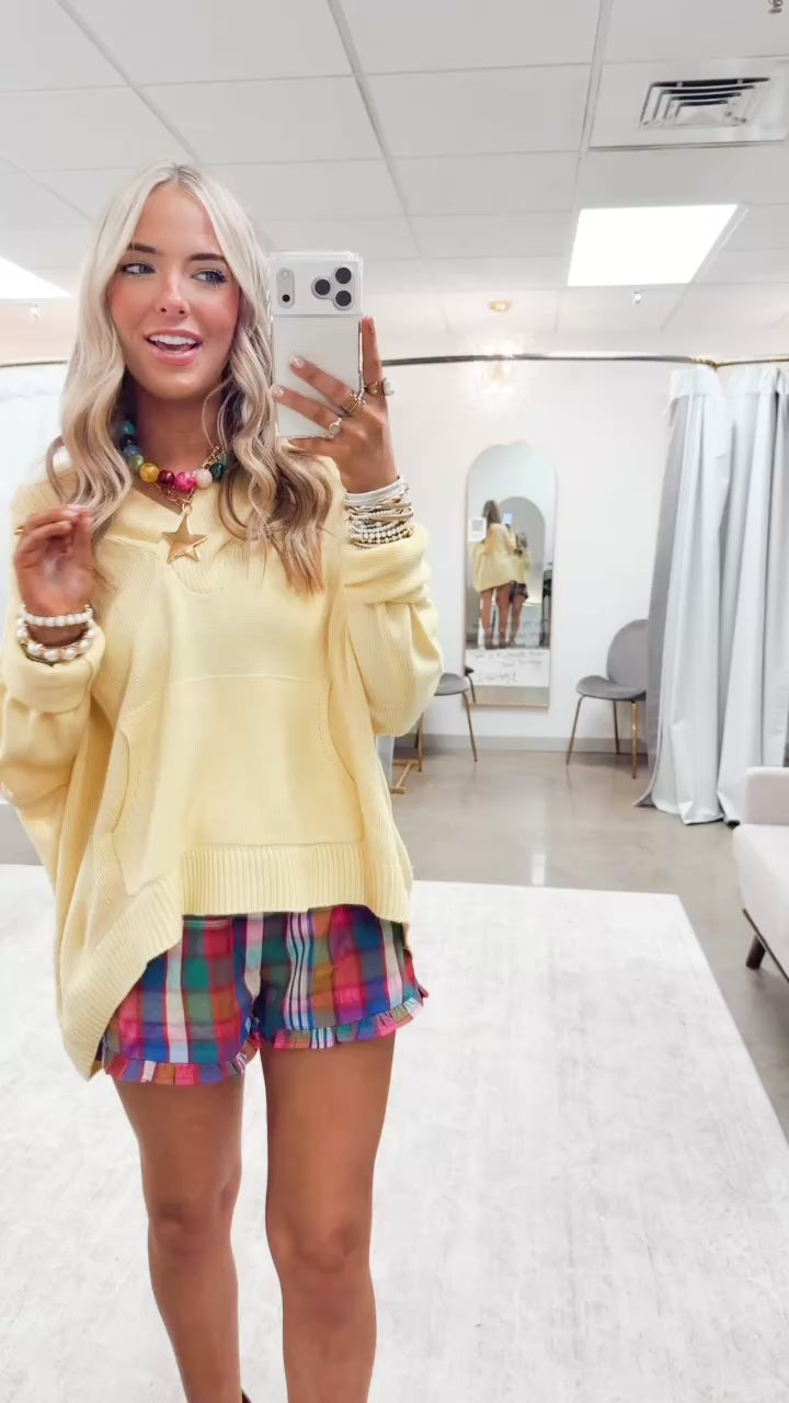 The Golden Fields Sweater Top-Butter