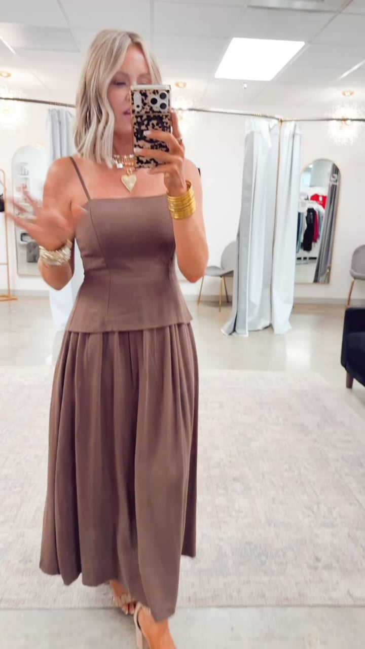 The Sinclair Cami Midi Dress