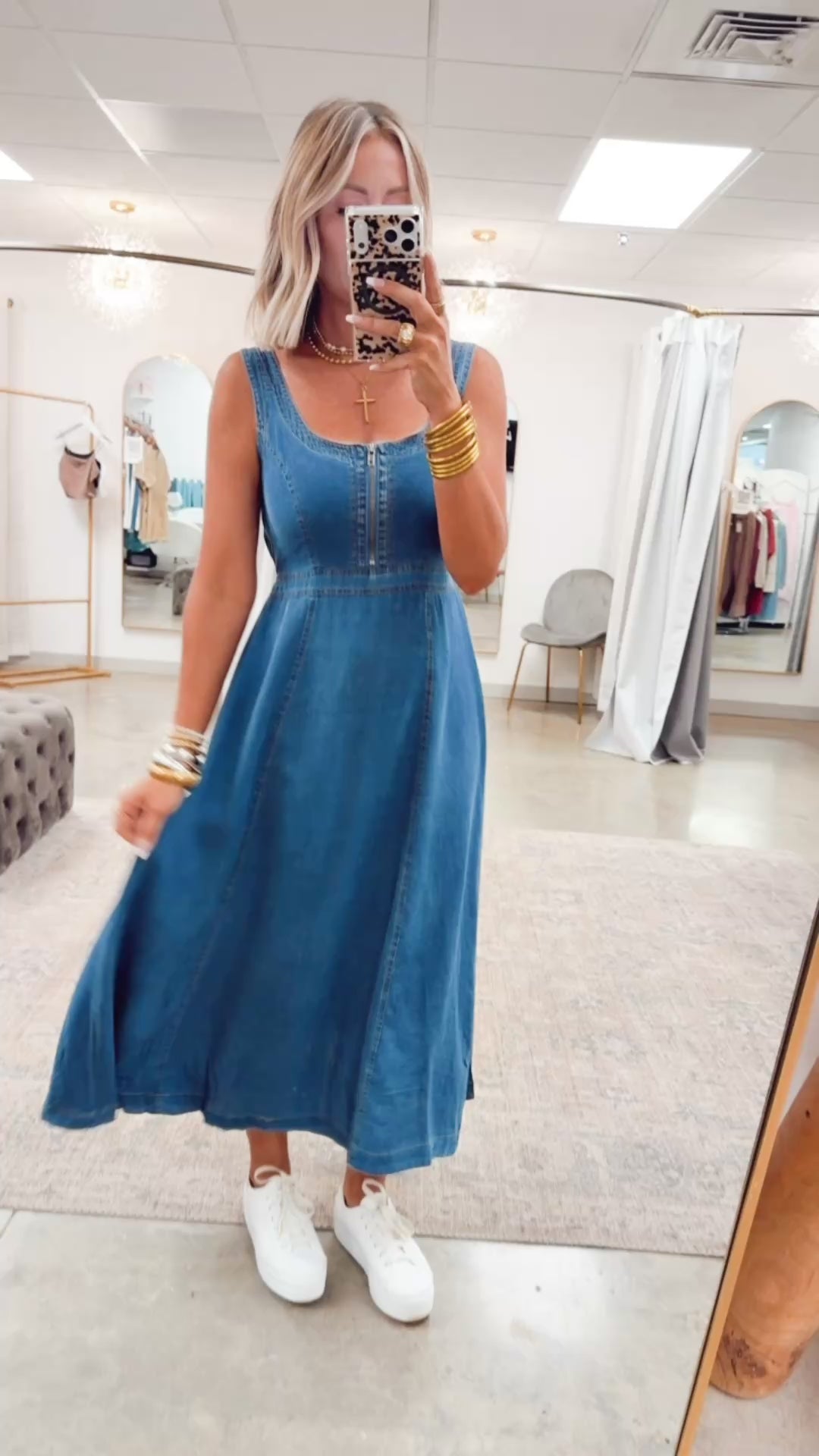 The Frontier Denim Dress