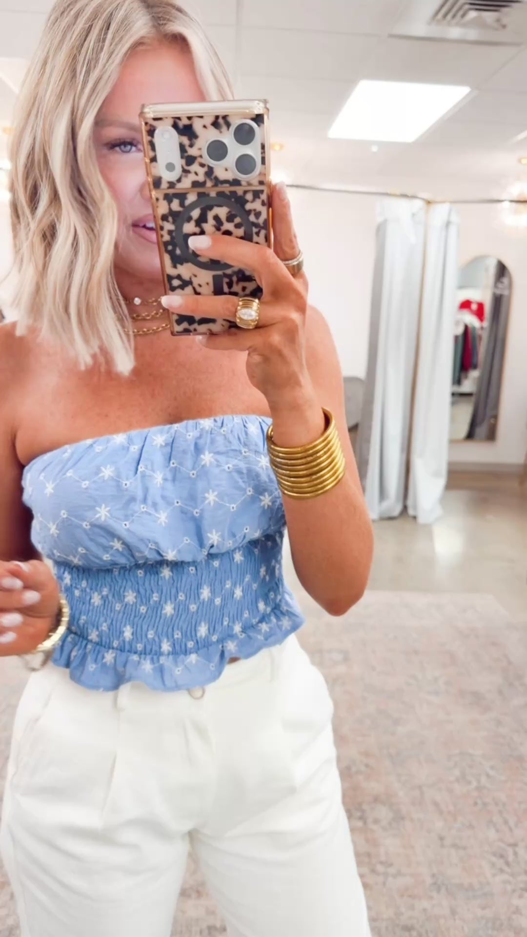 The Sweet Ruffle Tube Top