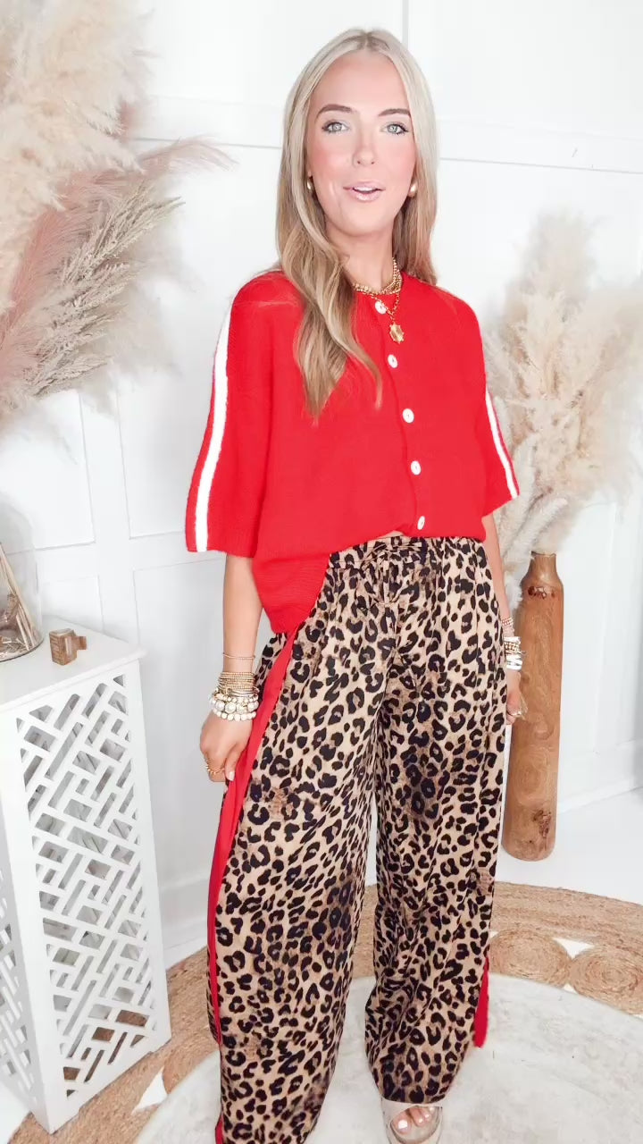 The Wild Statement Pants-Leopard