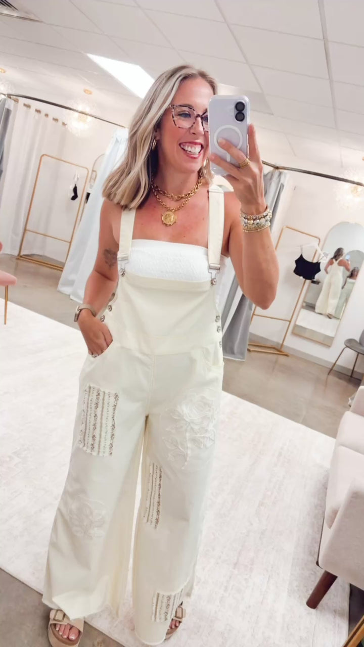 The Luma Patchwork Overalls