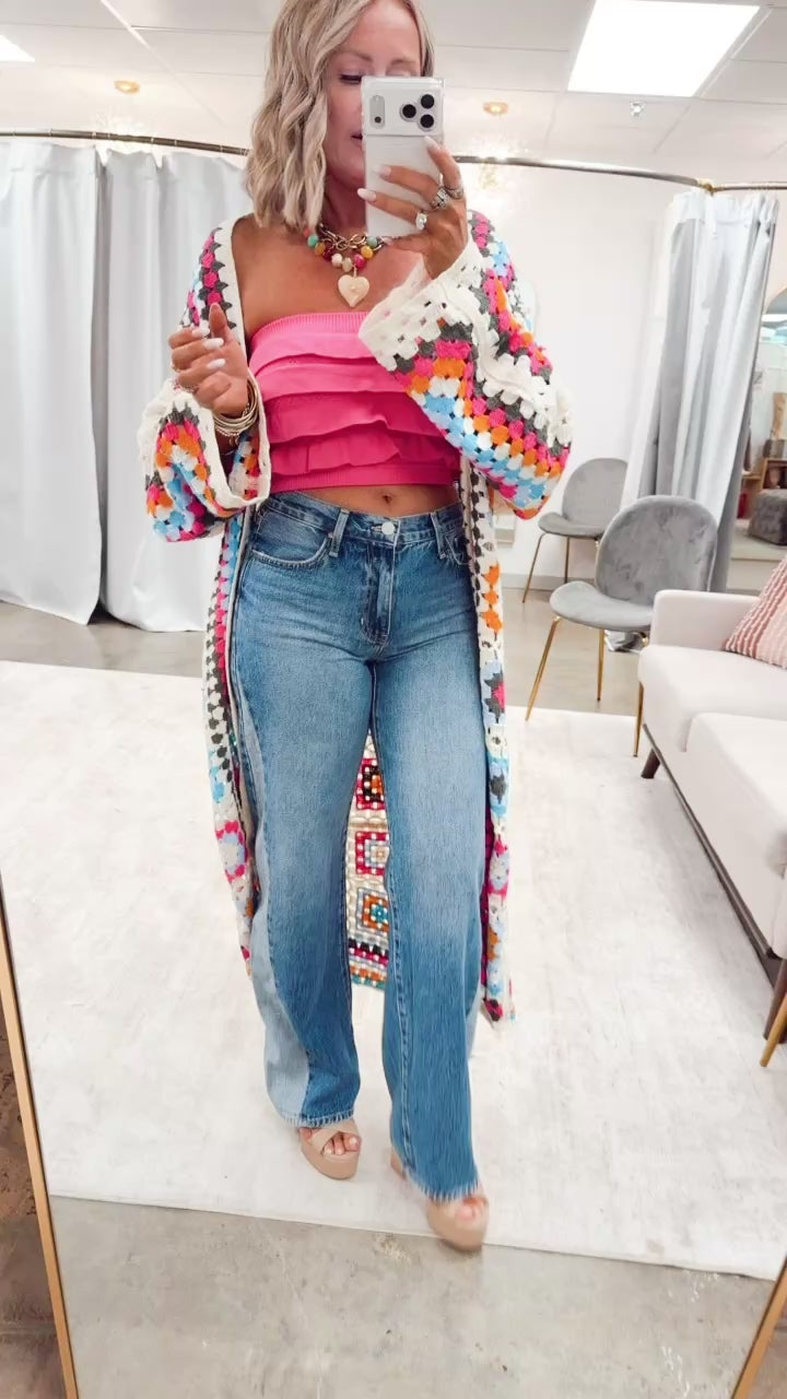 The Angleline Wide Leg Jean