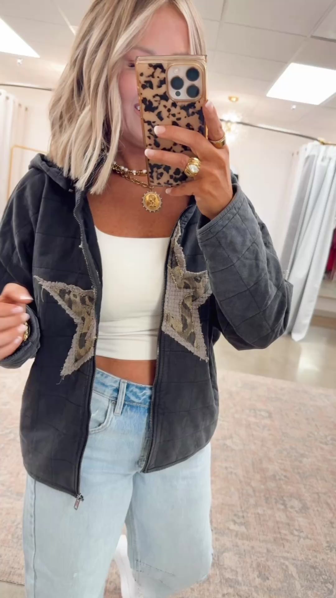 Stardust Relaxed Fit Jacket