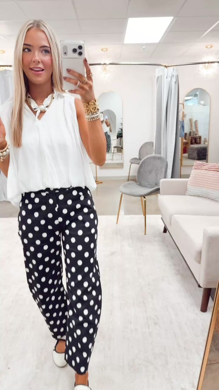 The Finley Polka Dot Pants