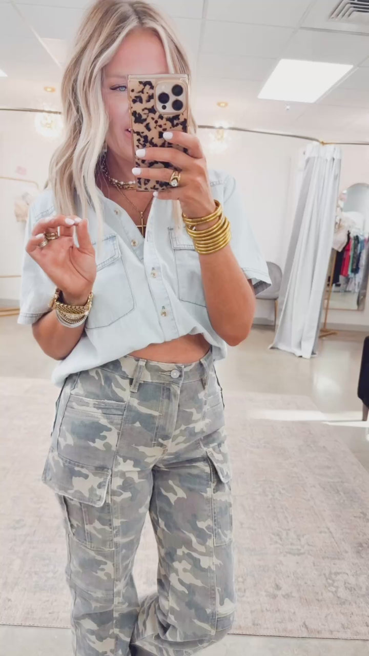 Lainey Button Down Top