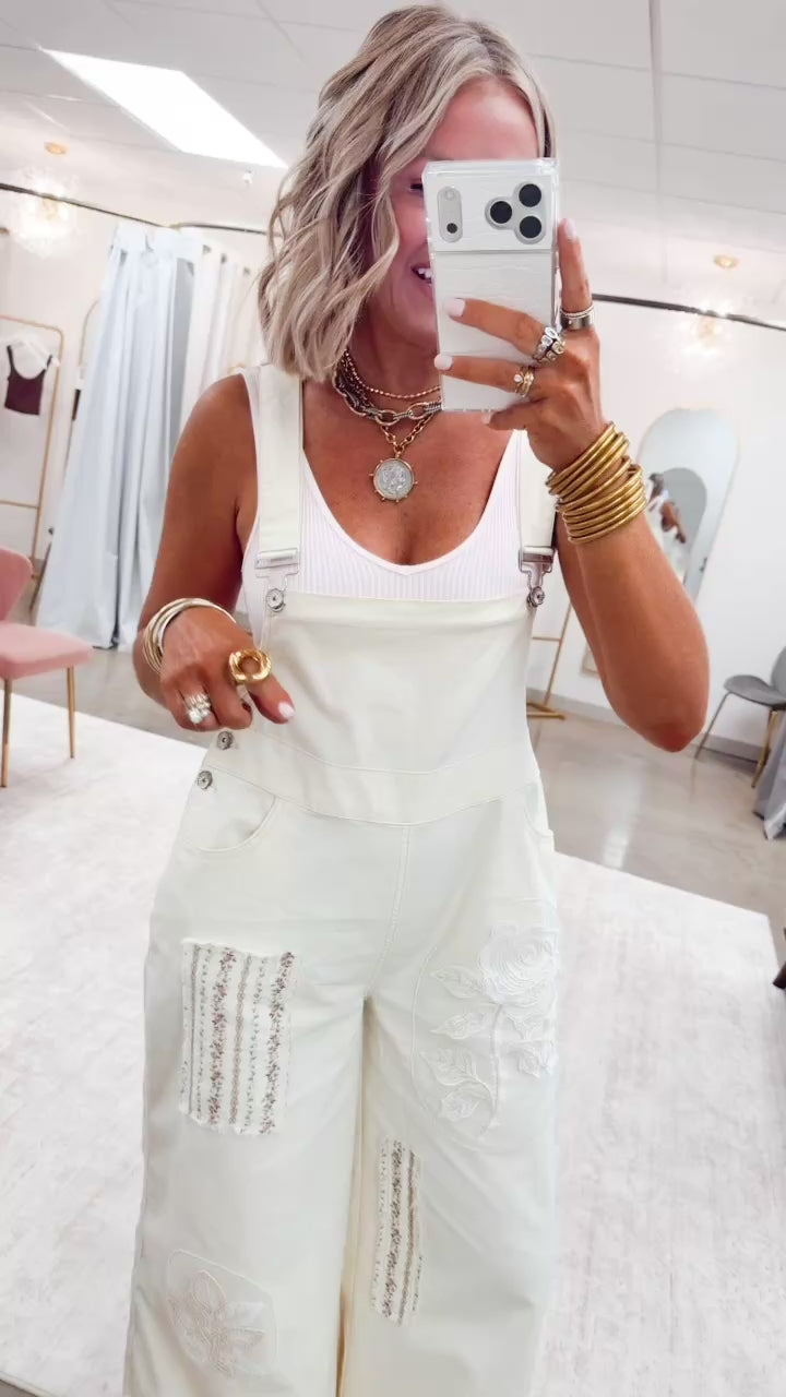 The Luma Patchwork Overalls