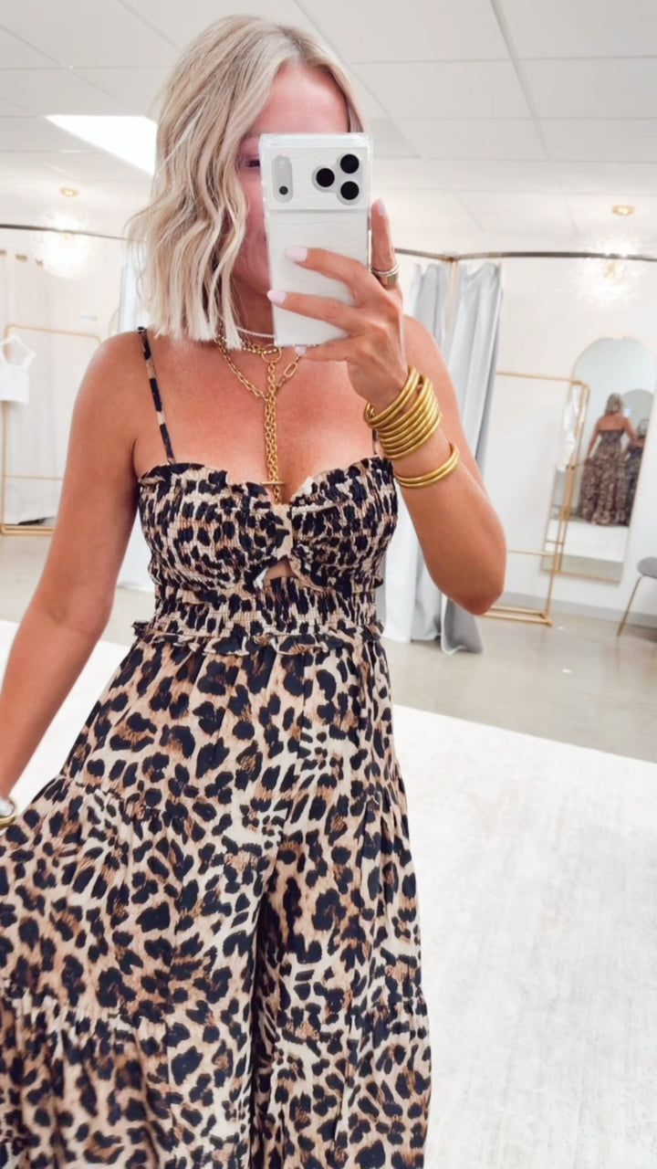 The Savannah Leopard Jumpsuit