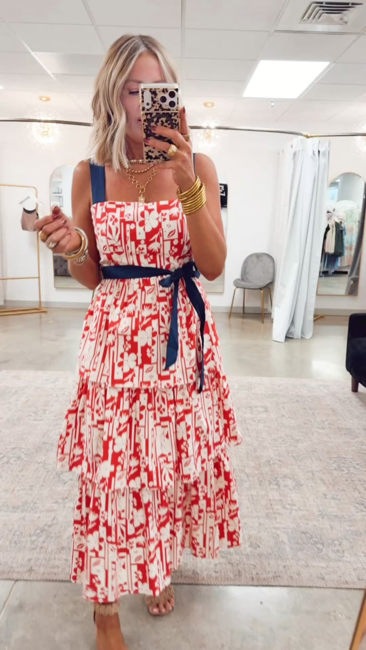The Abstract Aura Dress