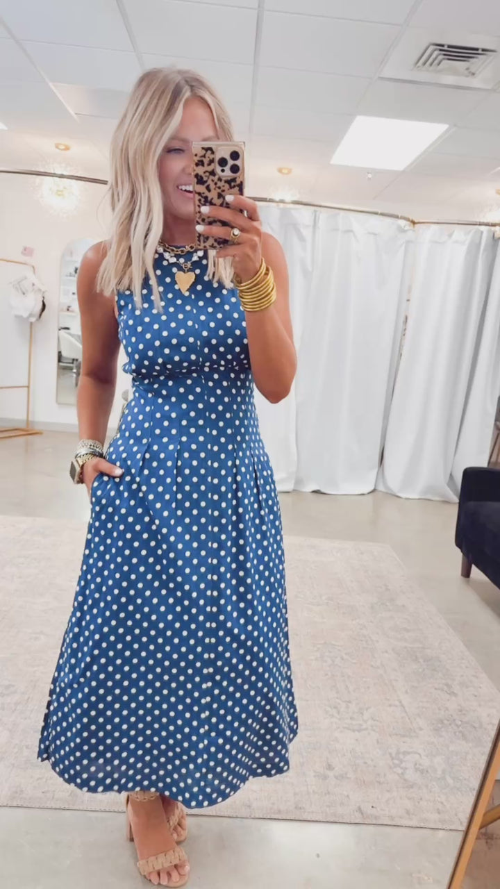 Estelle Polka Dot Dress