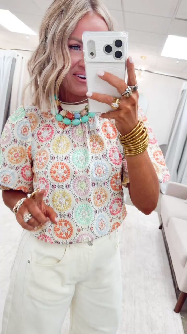 The Fleur & Fancy Top