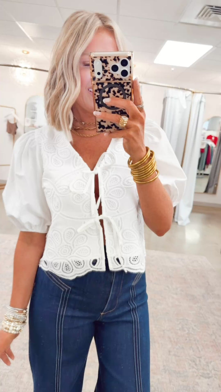 Estelle Eyelet Blouse