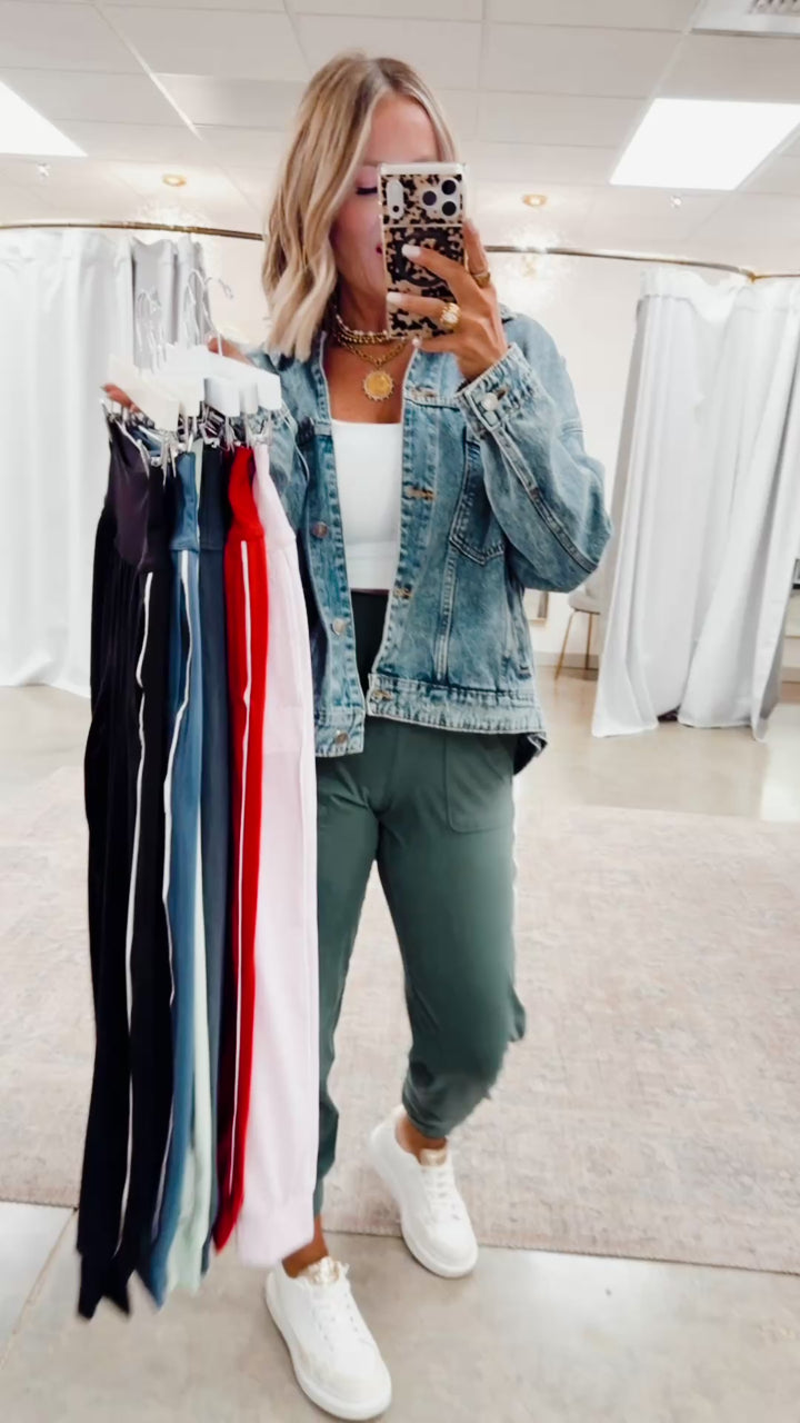 The Butter Flex Joggers-Black