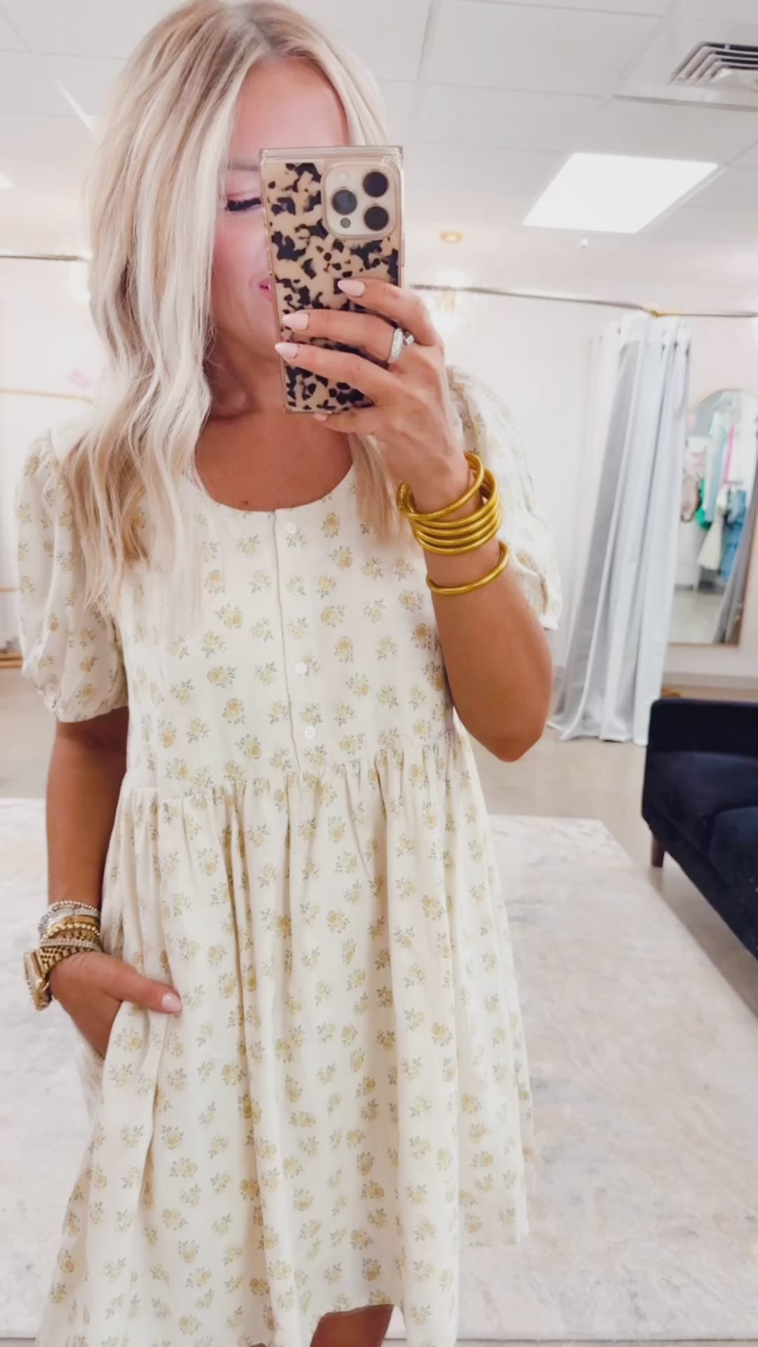 The Sunny Bloom Babydoll Dress