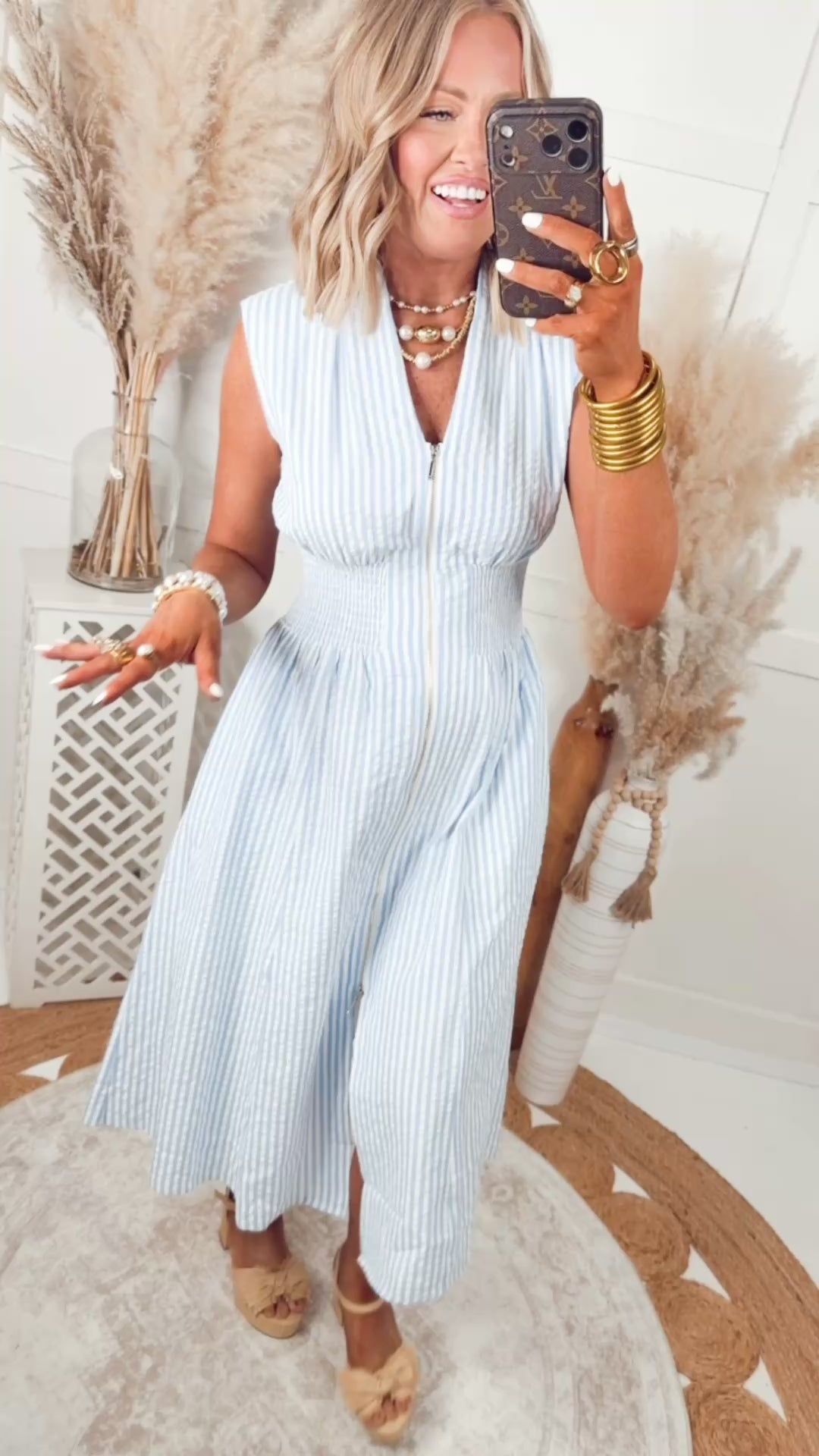 The Dockside Darling Midi Dress