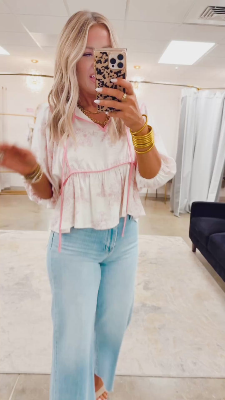 The Belle Petal Top