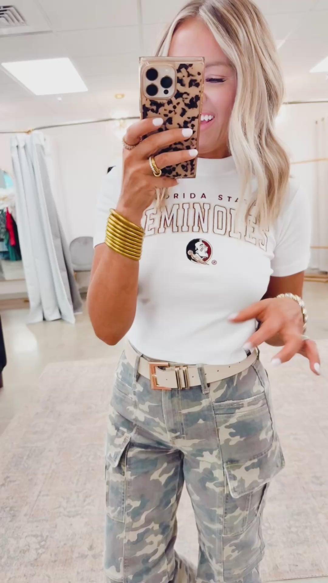 FSU Matthews Logo Baby Tee