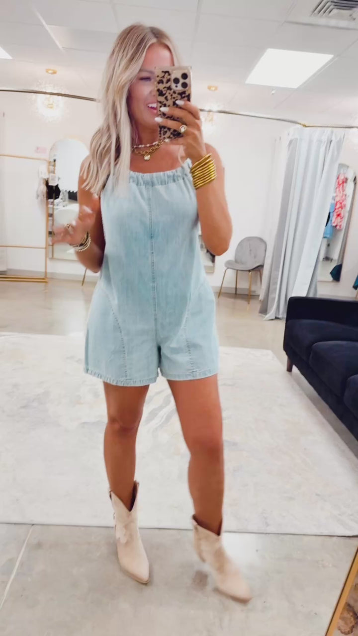 Jolie Tie-Back Romper
