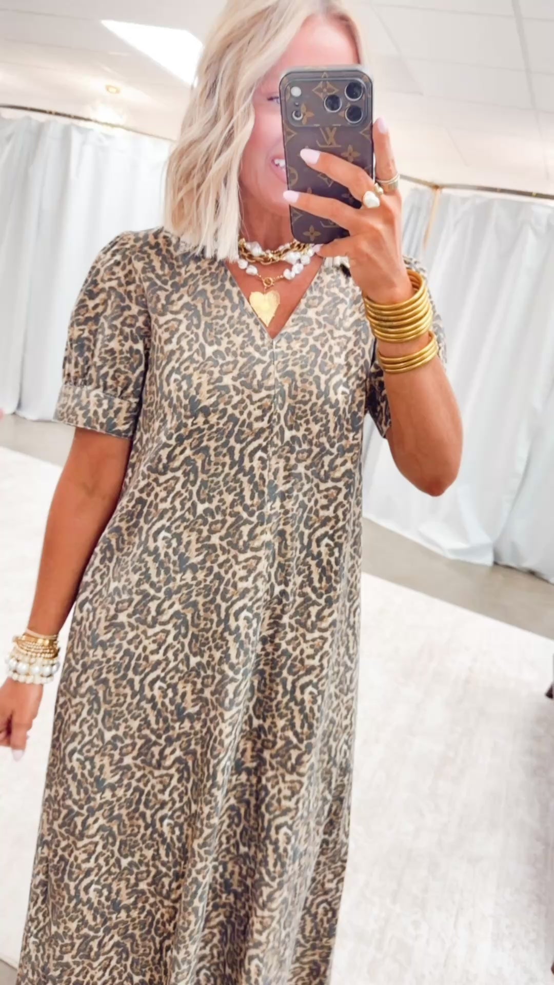 The Untamed Chic Midi Dress