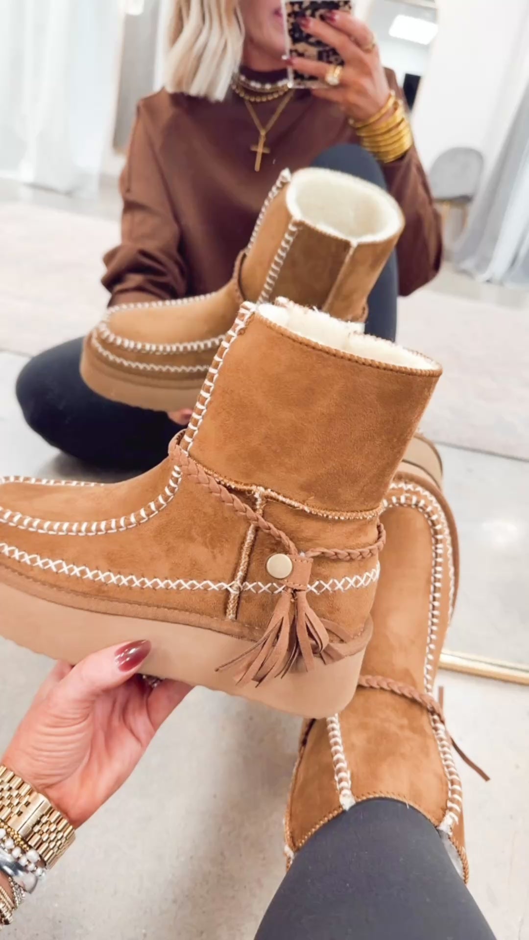 Winona Boots-Camel
