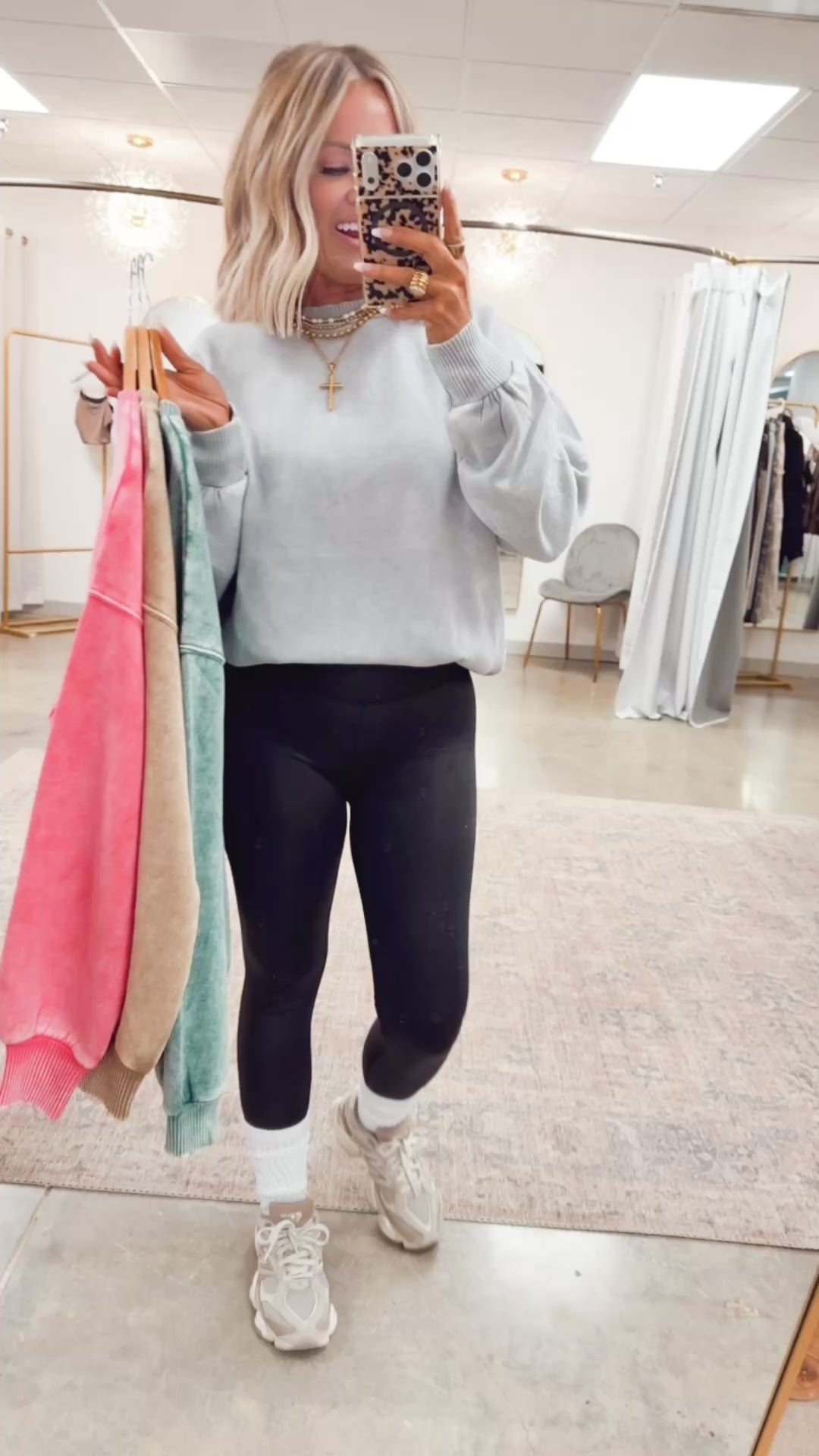 Sleet Acid Washed Pullover