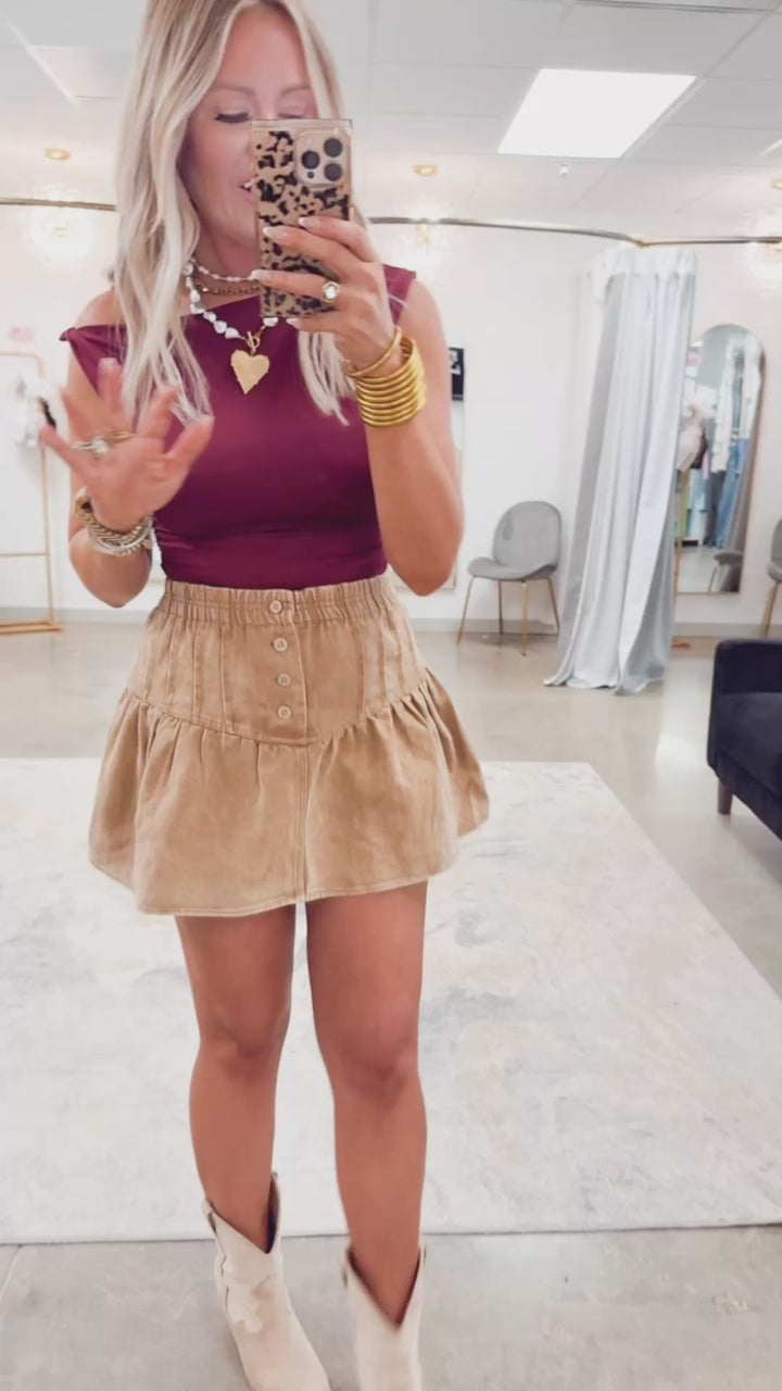 Bristol Twill Skirt