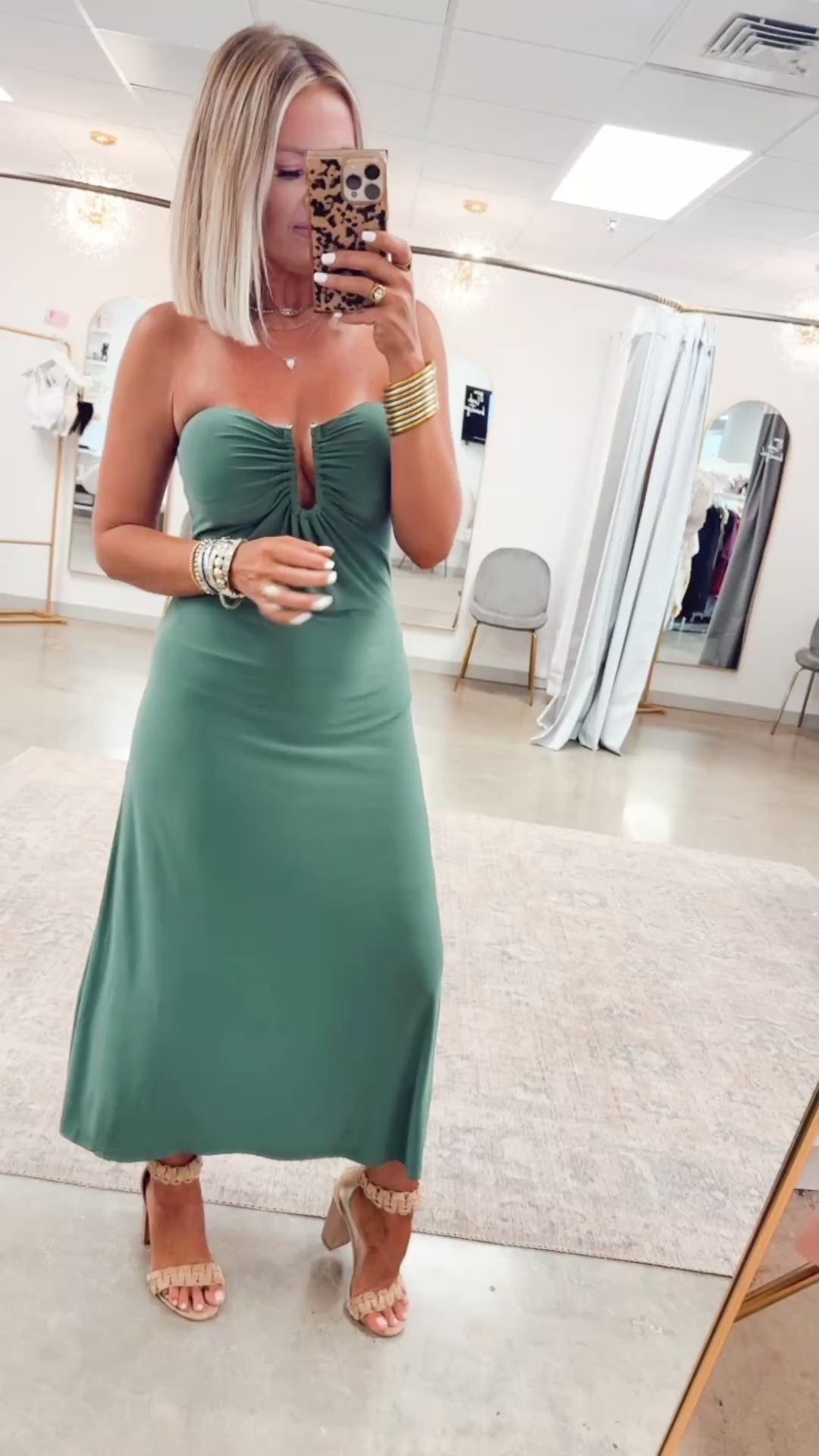 Timeless Romantic Midi Dress-Ivy