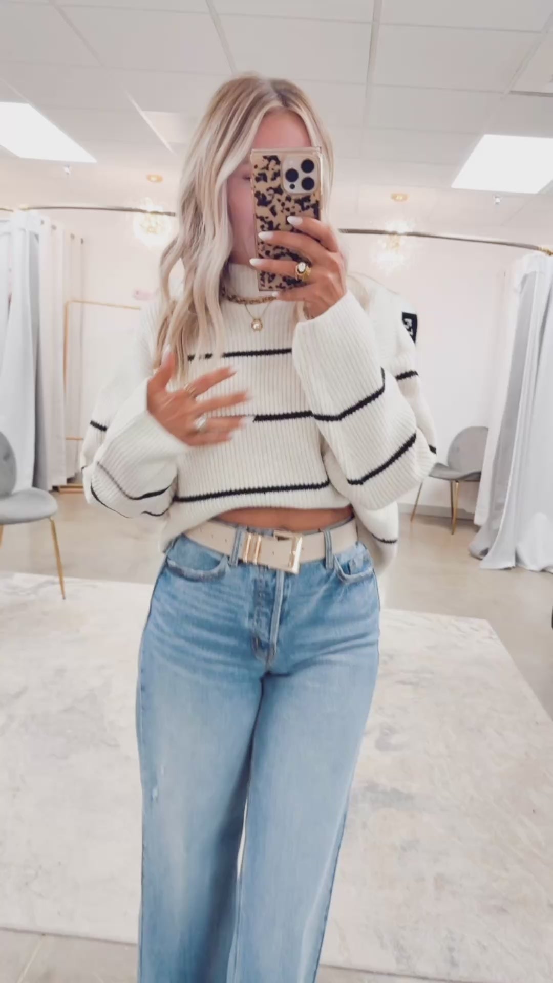 Farrah Mock Neck Sweater