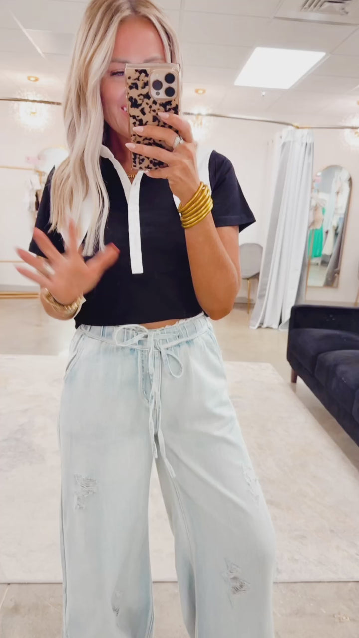 The Lottie Polo Top