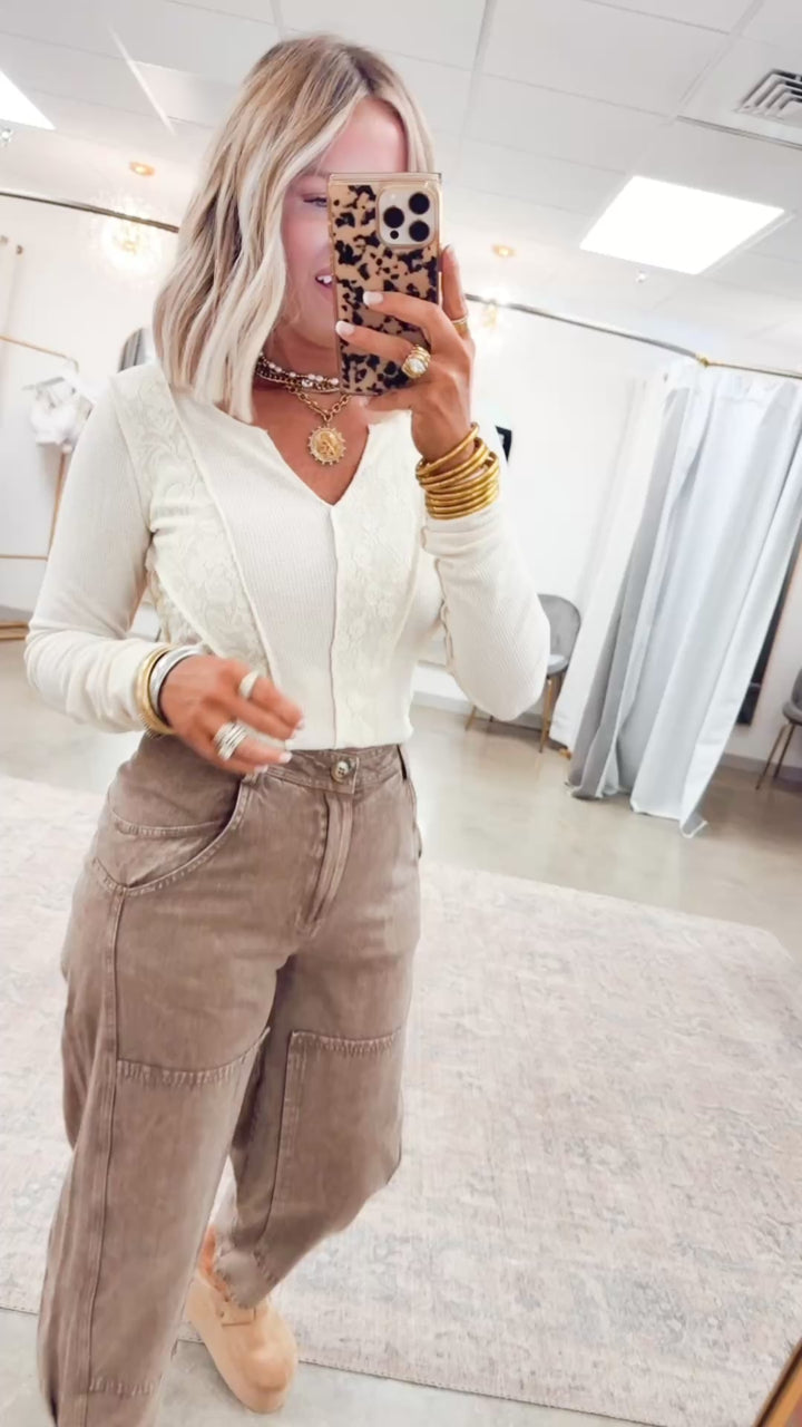 Sweet Serenity Top-Cream