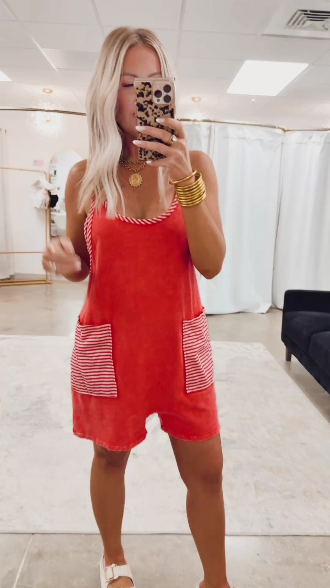 Sunseeker Mineral Washed Romper