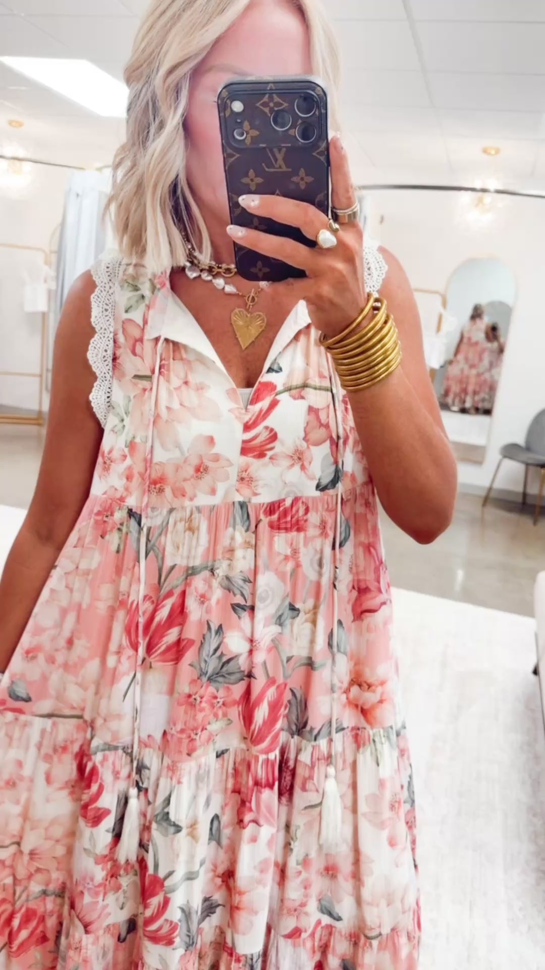The Dainty Bloom Maxi Dress